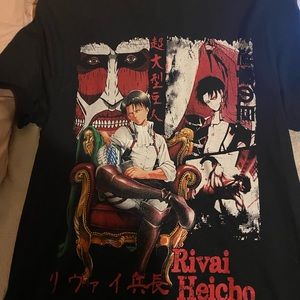 Attack on titans Levi Ackerman t-shirt